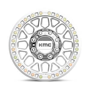 KMC KM234 GRENADE DESERT BEADLOCK Machined 17x8.5 0 8x165.1mm 125.1mm - Wheelwiz