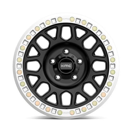 KMC KM234 GRENADE DESERT BEADLOCK Satin Black 20x9 -12 5x127mm 71.5mm