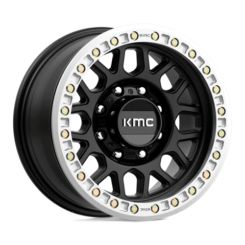KMC KM234 GRENADE DESERT BEADLOCK Satin Black 20x9 -12 8x165.1mm 125.1mm