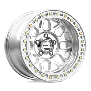 KMC KM235 GRENADE CRAWL BEADLOCK Machined 18x9 -24 6x139.7mm 108mm - Wheelwiz