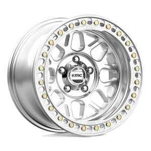 KMC KM235 GRENADE CRAWL BEADLOCK Machined 18x9 +10 6x139.7mm 108mm - Wheelwiz