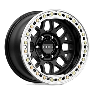 KMC KM235 GRENADE CRAWL BEADLOCK Satin Black 17x9 -38 6x139.7mm 108mm