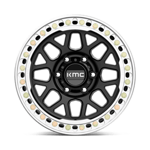 KMC KM235 GRENADE CRAWL BEADLOCK Satin Black 17x9 -38 6x139.7mm 108mm