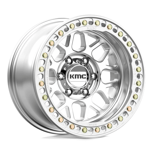 KMC KM235 GRENADE CRAWL BEADLOCK Machined 17x9 -38 6x135mm 87.1mm