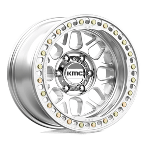 KMC KM235 GRENADE CRAWL BEADLOCK Machined 17x9 -38 6x139.7mm 108mm - Wheelwiz