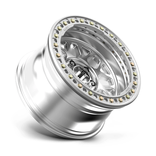 KMC KM235 GRENADE CRAWL BEADLOCK Machined 17x9 -38 6x139.7mm 108mm - Wheelwiz