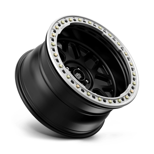 KMC KM235 GRENADE CRAWL BEADLOCK Satin Black 20x10 -48 5x127mm 71.5mm - Wheelwiz