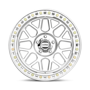 KMC KM235 GRENADE CRAWL BEADLOCK Machined 20x10 -48 5x127mm 71.5mm - Wheelwiz
