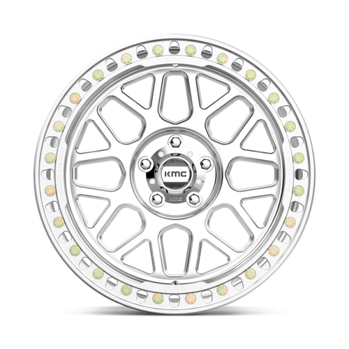 KMC KM235 GRENADE CRAWL BEADLOCK Machined 20x10 -48 5x127mm 71.5mm - Wheelwiz