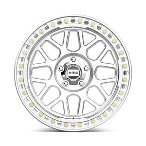 KMC KM235 GRENADE CRAWL BEADLOCK Machined 20x10 -48 5x127mm 71.5mm - Wheelwiz