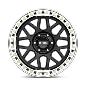 KMC KM235 GRENADE CRAWL BEADLOCK Satin Black 20x10 -48 6x139.7mm 108mm - Wheelwiz