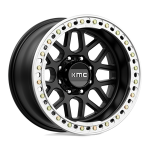 KMC KM235 GRENADE CRAWL BEADLOCK Satin Black 20x10 -48 8x170mm 125.1mm - WheelWiz