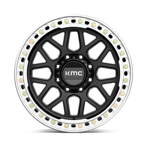 KMC KM235 GRENADE CRAWL BEADLOCK Satin Black 20x10 -48 8x170mm 125.1mm - WheelWiz