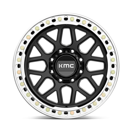 KMC KM235 GRENADE CRAWL BEADLOCK Satin Black 20x10 -48 8x165.1mm 125.1mm - Wheelwiz