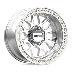 KMC KM235 GRENADE CRAWL BEADLOCK Machined 20x10 -48 8x165.1mm 125.1mm - Wheelwiz