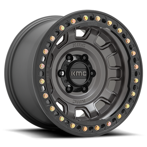 KMC KM236 TANK BEADLOCK Anthracite 17x9 -15 5x127mm 71.5mm