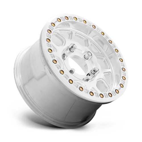 KMC KM444 MESA FORGED BEADLOCK Raw Machined 17x9 +25 Custom 108mm - Wheelwiz