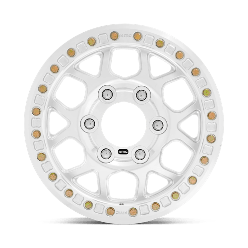 KMC KM444 MESA FORGED BEADLOCK Raw Machined 17x9 -12 6x165.1mm 108mm - Wheelwiz