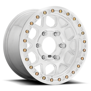 KMC KM444 MESA FORGED BEADLOCK Raw Machined 17x9 +25 6x135mm 87.1mm