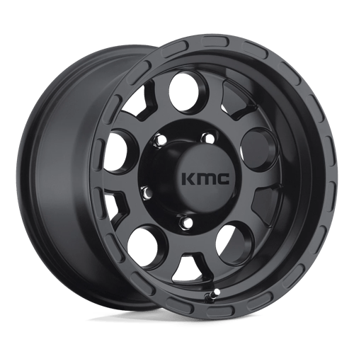 KMC KM522 ENDURO Matte Black 16x8 0 6x139.7mm 108mm - Wheelwiz
