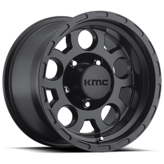 KMC KM522 ENDURO Matte Black 15x9 -12 5x114.3mm 83.7mm