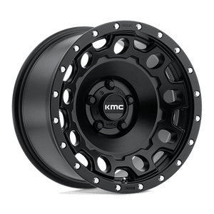 KMC KM529 HOLESHOT Satin Black 17x9 -12 5x114.3mm 83.1mm - WheelWiz