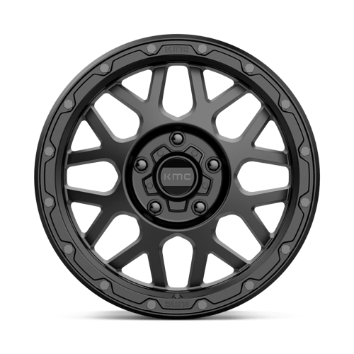 KMC KM535 GRENADE OFF-ROAD Matte Black 17x9 +18 5x127mm 71.5mm - Wheelwiz