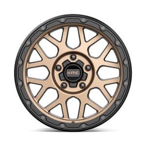 KMC KM535 GRENADE OFF-ROAD Matte Bronze Matte Black Lip 17x9 +18 5x127mm 71.5mm - WheelWiz