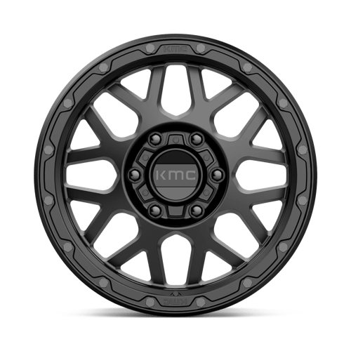 KMC KM535 GRENADE OFF-ROAD Matte Black 17x9 +18 6x120mm 66.9mm - Wheelwiz
