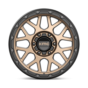 KMC KM535 GRENADE OFF-ROAD Matte Bronze Matte Black Lip 17x9 +18 6x135mm 87.1mm - WheelWiz