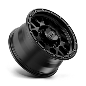KMC KM535 GRENADE OFF-ROAD Matte Black 17x9 +18 8x165.1mm 125.1mm - Wheelwiz