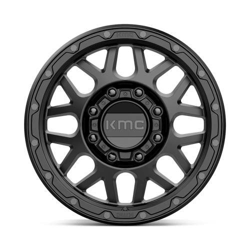 KMC KM535 GRENADE OFF-ROAD Matte Black 17x9 +18 8x165.1mm 125.1mm - Wheelwiz