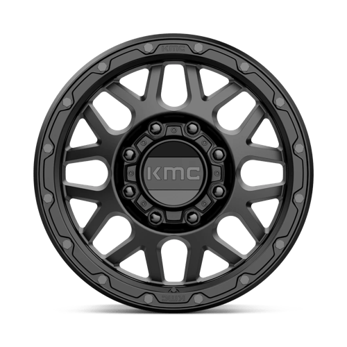 KMC KM535 GRENADE OFF-ROAD Matte Black 17x9 +18 8x170mm 125.1mm - Wheelwiz