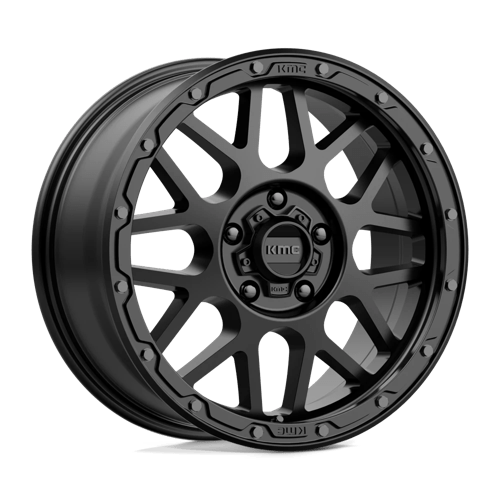 KMC KM535 GRENADE OFF-ROAD Matte Black 18x8.5 +35 5x120mm 64.2mm - Wheelwiz