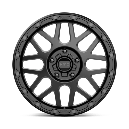 KMC KM535 GRENADE OFF-ROAD Matte Black 18x8.5 +35 5x127mm 71.5mm - Wheelwiz