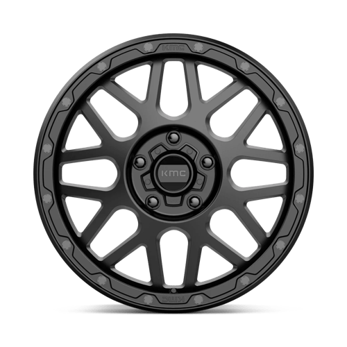 KMC KM535 GRENADE OFF-ROAD Matte Black 18x8.5 +35 5x120mm 64.2mm - Wheelwiz