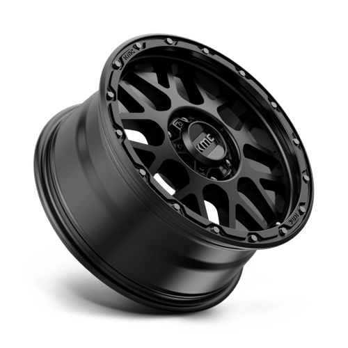 KMC KM535 GRENADE OFF-ROAD Matte Black 18x8.5 +35 6x139.7mm 106.1mm - Wheelwiz