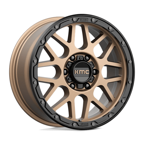 KMC KM535 GRENADE OFF-ROAD Matte Bronze W/ M-black Lip 18x8.5 +35 6x135mm 87.1mm - Wheelwiz