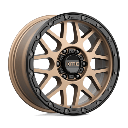 KMC KM535 GRENADE OFF-ROAD Matte Bronze Matte Black Lip 18x8.5 +35 6x139.7mm 106.1mm - WheelWiz