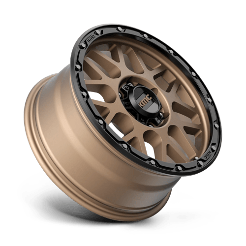 KMC KM535 GRENADE OFF-ROAD Matte Bronze Matte Black Lip 18x8.5 +35 6x139.7mm 106.1mm - WheelWiz