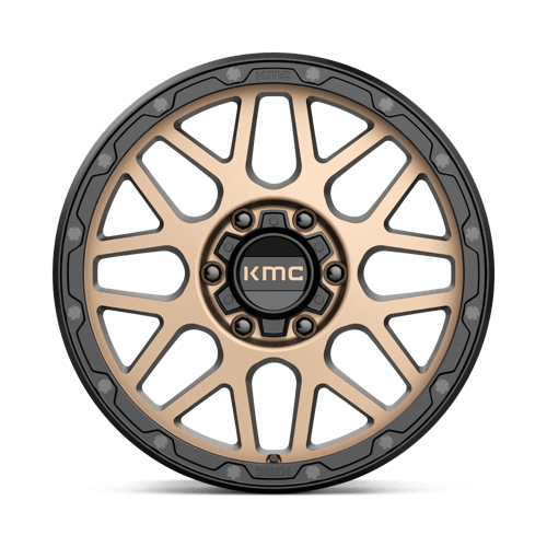 KMC KM535 GRENADE OFF-ROAD Matte Bronze Matte Black Lip 18x8.5 +35 6x139.7mm 106.1mm - WheelWiz
