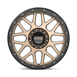 KMC KM535 GRENADE OFF-ROAD Matte Bronze Matte Black Lip 18x8.5 +35 6x139.7mm 106.1mm - WheelWiz