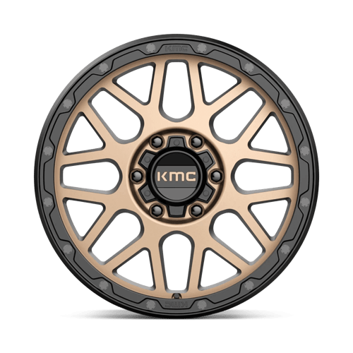 KMC KM535 GRENADE OFF-ROAD Matte Bronze W/ M-black Lip 18x8.5 +35 6x135mm 87.1mm - Wheelwiz