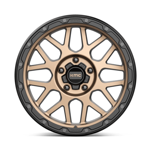 KMC KM535 GRENADE OFF-ROAD Matte Bronze W/ M-black Lip 18x8.5 0 5x127mm 78.1mm - Wheelwiz