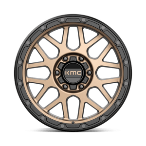KMC KM535 GRENADE OFF-ROAD Matte Bronze W/ M-black Lip 18x8.5 0 6x139.7mm 106.1mm - Wheelwiz
