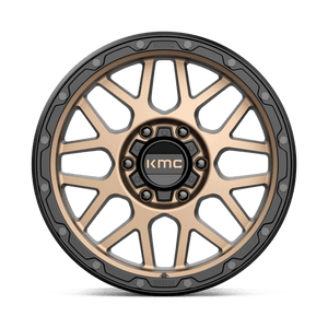 KMC KM535 GRENADE OFF-ROAD Matte Bronze W/ M-black Lip 18x8.5 0 6x139.7mm 106.1mm - Wheelwiz