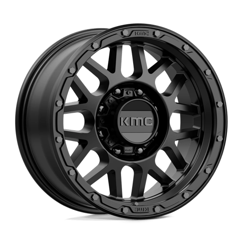 KMC KM535 GRENADE OFF-ROAD Matte Black 18x8.5 0 8x170mm 125.1mm - Wheelwiz