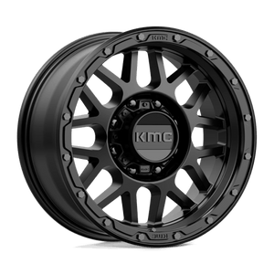 KMC KM535 GRENADE OFF-ROAD Matte Black 18x8.5 0 8x170mm 125.1mm - Wheelwiz