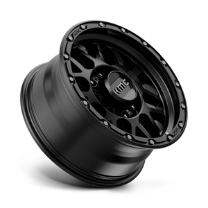 KMC KM535 GRENADE OFF-ROAD Matte Black 18x8.5 00 8x180mm 124.2mm - WheelWiz