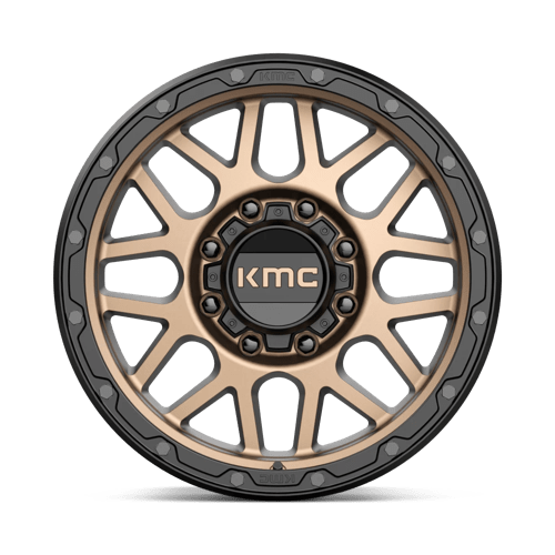 KMC KM535 GRENADE OFF-ROAD Matte Bronze W/ M-black Lip 18x8.5 0 8x165.1mm 125.1mm - Wheelwiz